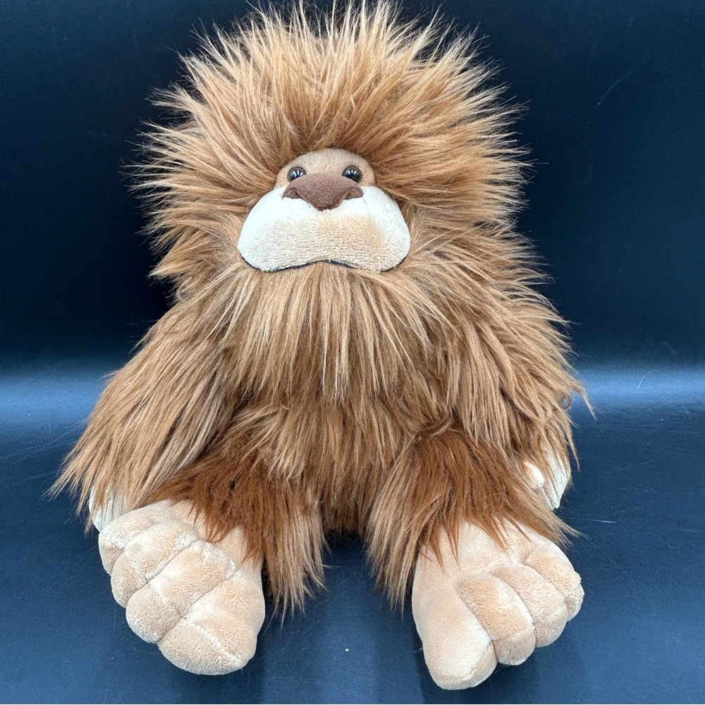 Aurora Bigfoot Sasquatch Plush 12” Brown Furry Stuffed Animal Yeti 2023